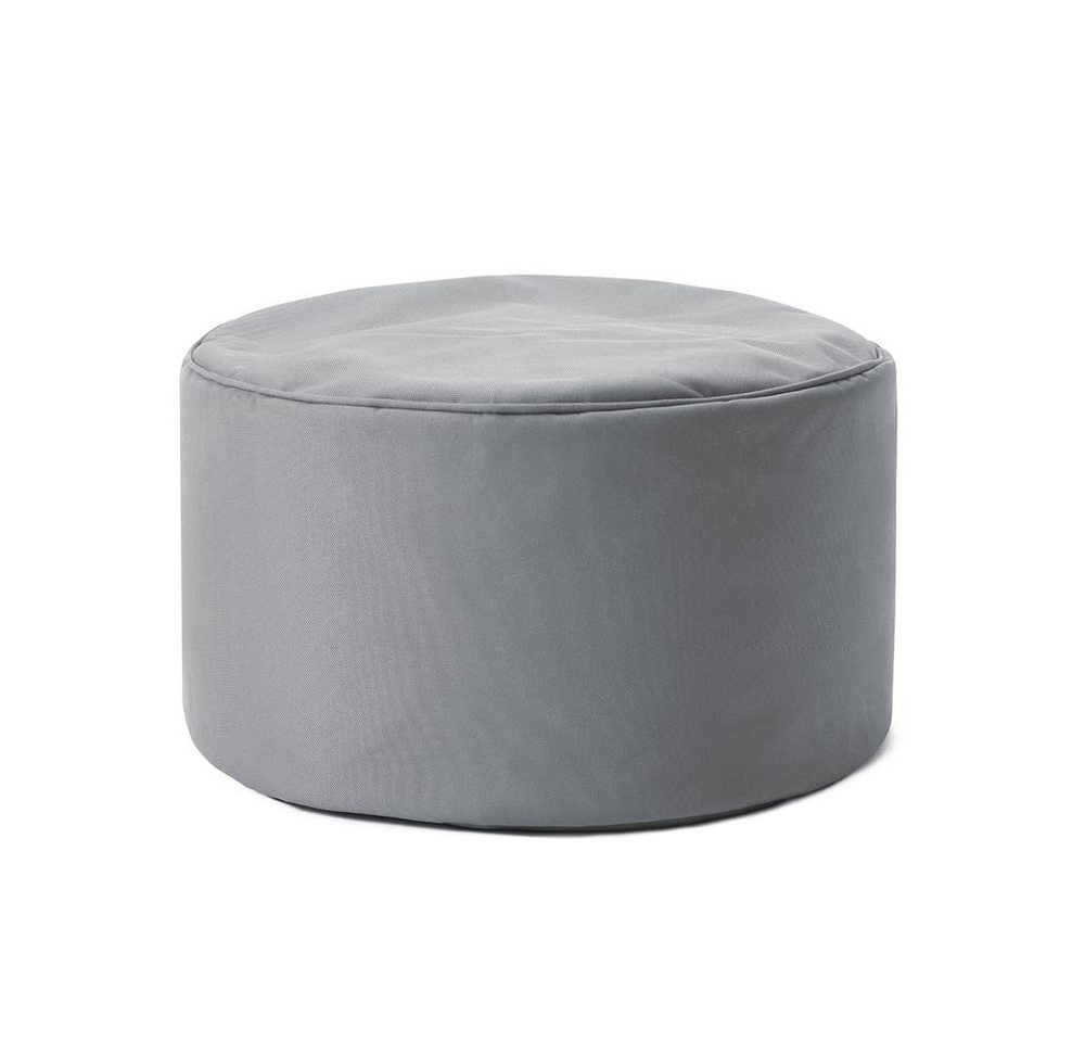 Lumaland Sitzsack Pouf 50L kompakt Hocker, Tisch, Fußsack in- & Outdoor, 25x45cm & 5 Jahre Garantie von Lumaland