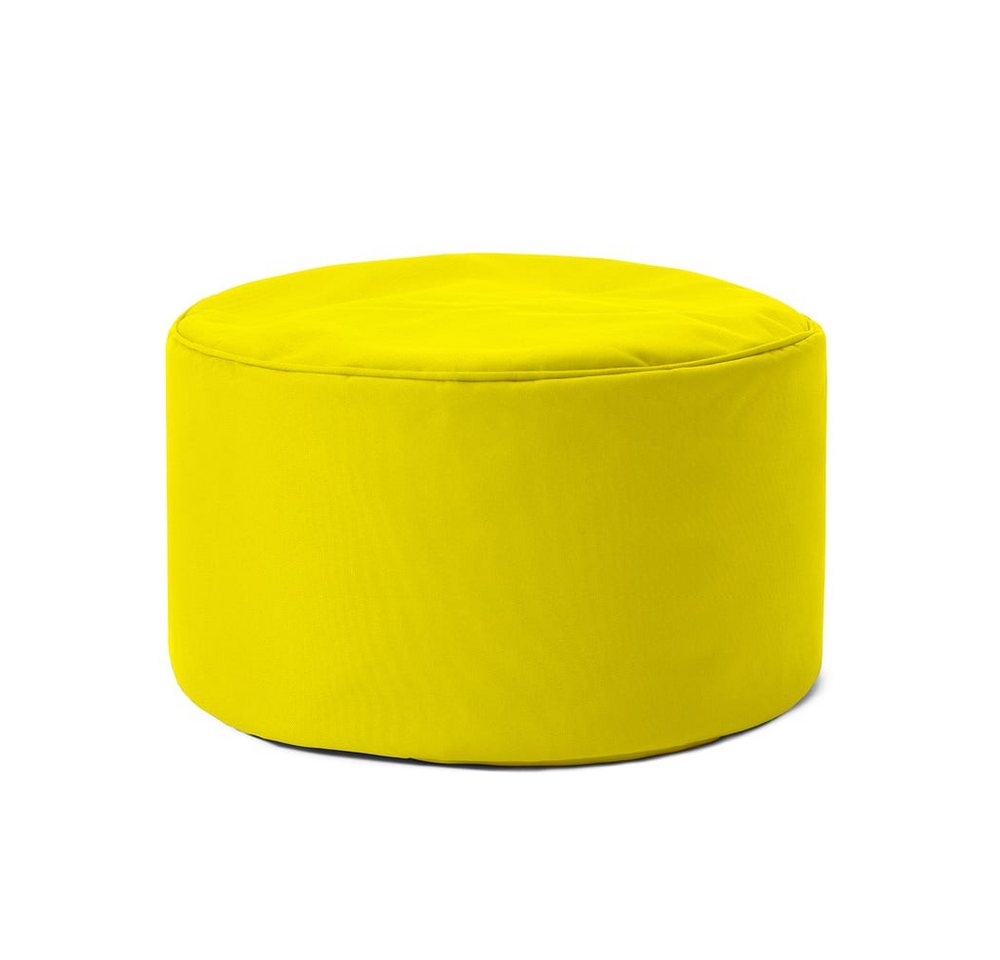 Lumaland Sitzsack Pouf 50L kompakt Hocker, Tisch, Fußsack in- & Outdoor, 25x45cm & 5 Jahre Garantie von Lumaland