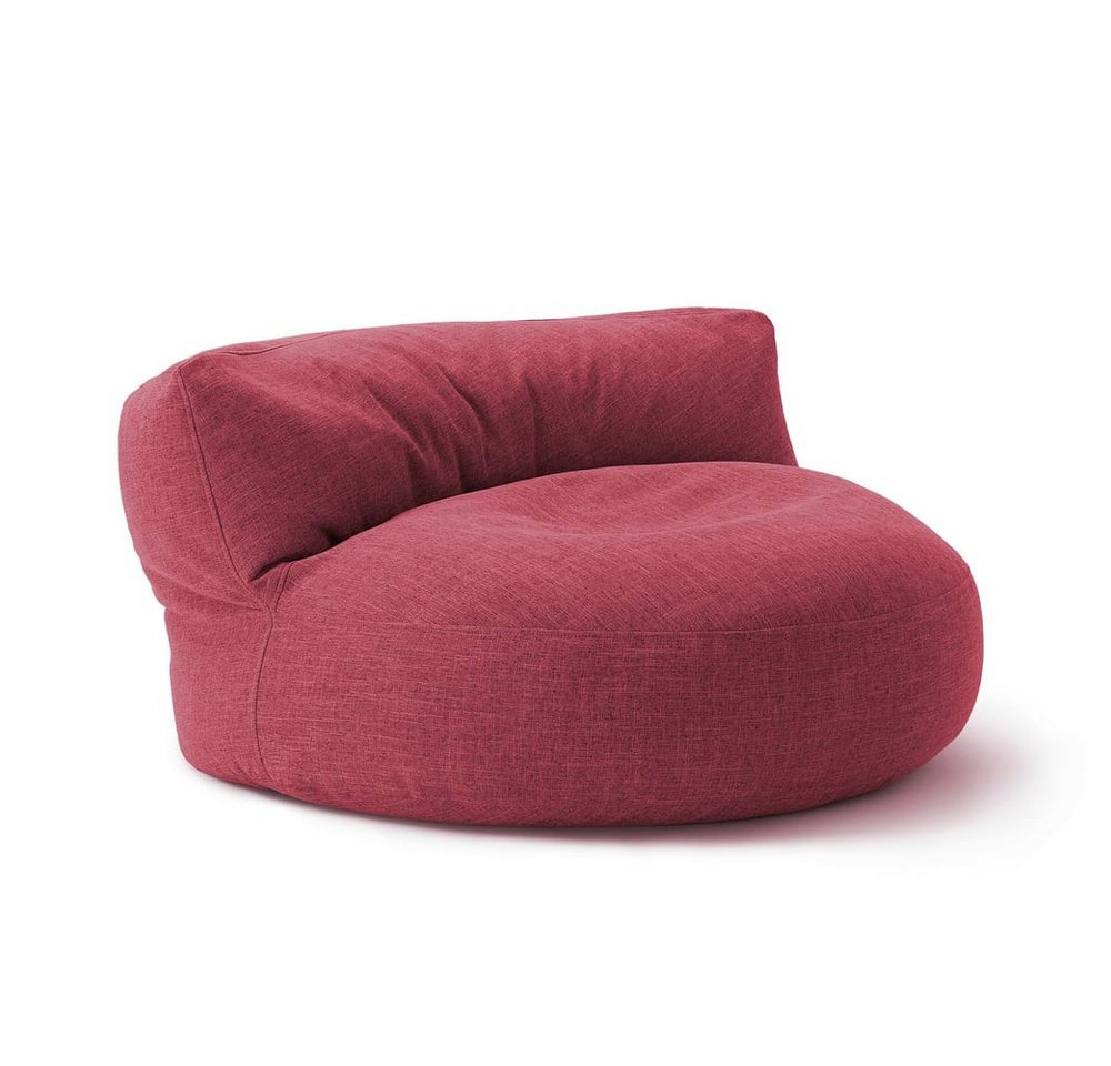 Lumaland Sitzsack Round Sofa Sitzkissen Bean Bag Couch Lounge, inkl. Rückenlehne In-& Outdoor 90x90x50cm Lumaland Sitzsack Round Sofa Sitzkissen Bean Bag Couch Lounge, inkl. Rückenlehne In-& Outdoor 90x90x50cm von Lumaland