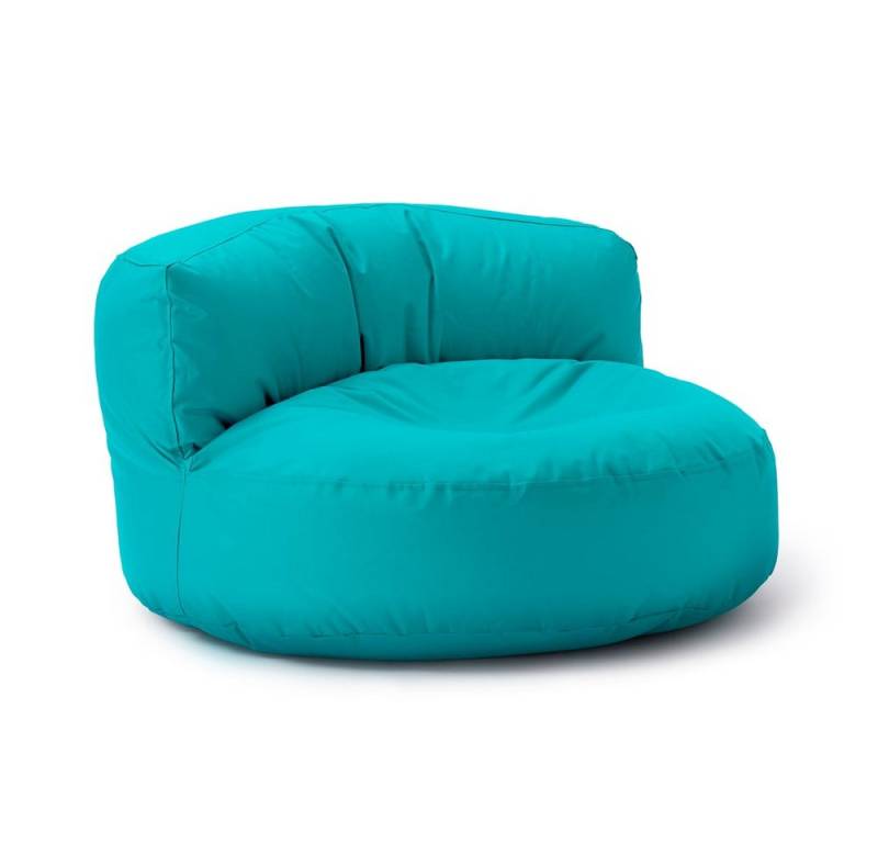 Lumaland Sitzsack Round Sofa Sitzkissen Bean Bag Couch Lounge, inkl. Rückenlehne In-& Outdoor 90x90x50cm Lumaland Sitzsack Round Sofa Sitzkissen Bean Bag Couch Lounge, inkl. Rückenlehne In-& Outdoor 90x90x50cm von Lumaland