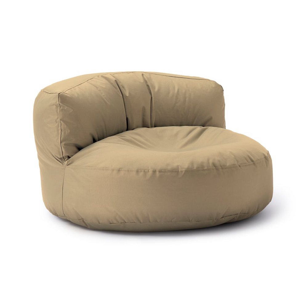 Lumaland Sitzsack Round Sofa Sitzkissen Bean Bag Couch Lounge, inkl. Rückenlehne In-& Outdoor 90x90x50cm Lumaland Sitzsack Round Sofa Sitzkissen Bean Bag Couch Lounge, inkl. Rückenlehne In-& Outdoor 90x90x50cm von Lumaland