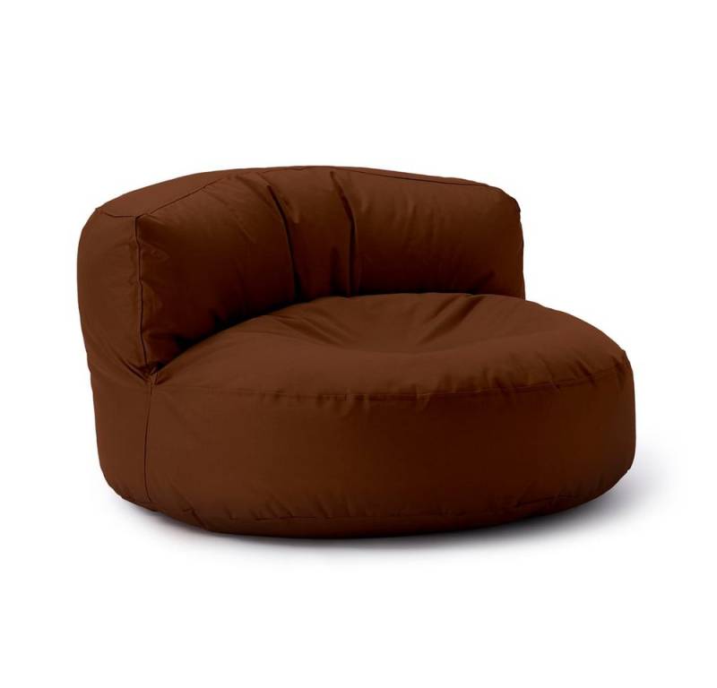 Lumaland Sitzsack Round Sofa Sitzkissen Bean Bag Couch Lounge, inkl. Rückenlehne In-& Outdoor 90x90x50cm Lumaland Sitzsack Round Sofa Sitzkissen Bean Bag Couch Lounge, inkl. Rückenlehne In-& Outdoor 90x90x50cm von Lumaland