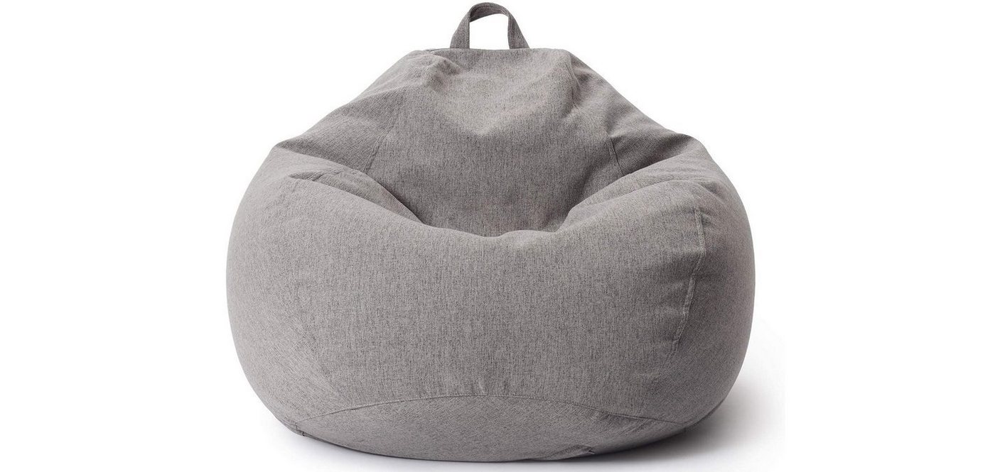 Lumaland Sitzsack XXL 80x90x50cm 185L Volumen, Sitzkissen Bean Bag Lounge Gaming waschbar von Lumaland