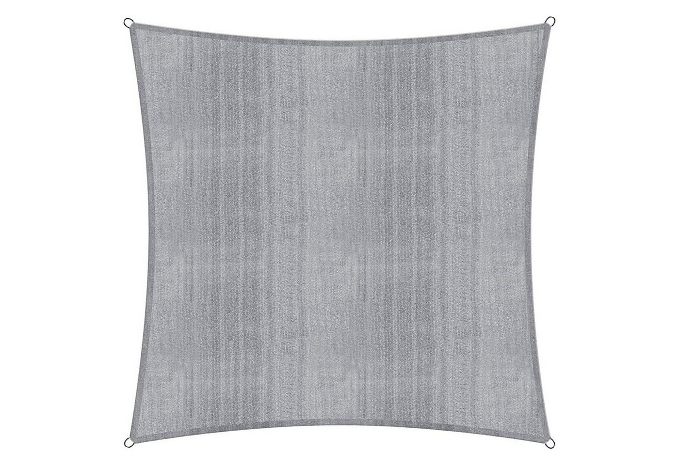 Lumaland Sonnensegel Lumaland Sonnensegel Quadrat 5 x 5 Meter, Wetterbeständig, 100% HDPE mit Stabilisator für UV Schutz von Lumaland