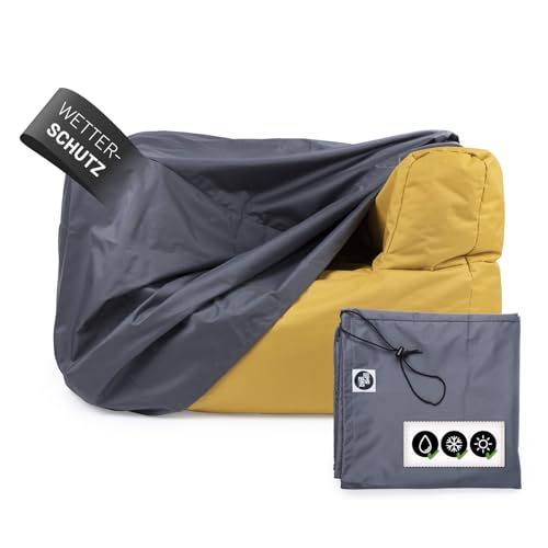 Lumaland Wetterschutzhaube - Abdeckung für den Modularen Sessel | Abdeckplane Sitzsack wetterfest | Schutzhülle Bean Bag wasserdicht | Regenschutz & Sonnenschutz für Sessel | Abdeckhaube Sofa & Pouf Lumaland Wetterschutzhaube - Abdeckung für den Modularen Sessel | Abdeckplane Sitzsack wetterfest | Schutzhülle Bean Bag wasserdicht | Regenschutz & Sonnenschutz für Sessel | Abdeckhaube Sofa & Pouf von Lumaland