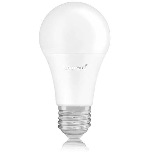 Lumare E27 LED Lampe 9W | Ersetzt 60W | Dimmbar | 2er Set | Glühbirne mit 806lm | 2700 K warmweiß | A60 Leuchtmittel | LED Lampe von Lumare