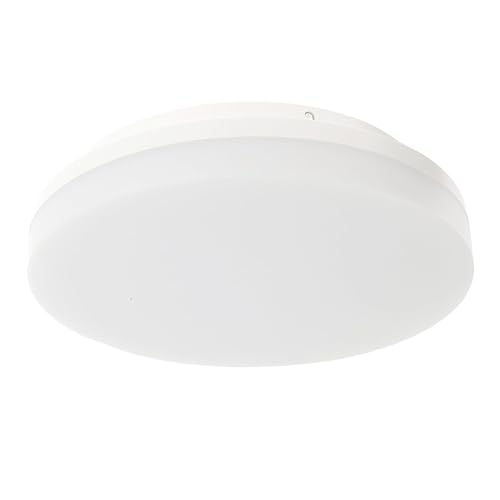 Lumare LED Deckenleuchte 18W | rund Ø220mm | mit Bewegungsmelder | 1600lm | IP45 Deckenlampe | Lampe für Wohnzimmer Badezimmer | 3000K Warmweiß von Lumare
