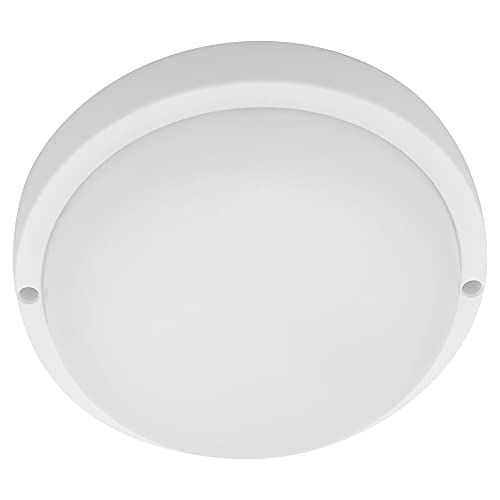 Lumare LED Deckenleuchte 24W rund 1800lm 270mm IP54 Deckenlampe für Wohnzimmer Badezimmer Küche Flur Keller Bad Wandleuchte Einbaustrahler Aufbaustrahler modern warmweiß von Lumare