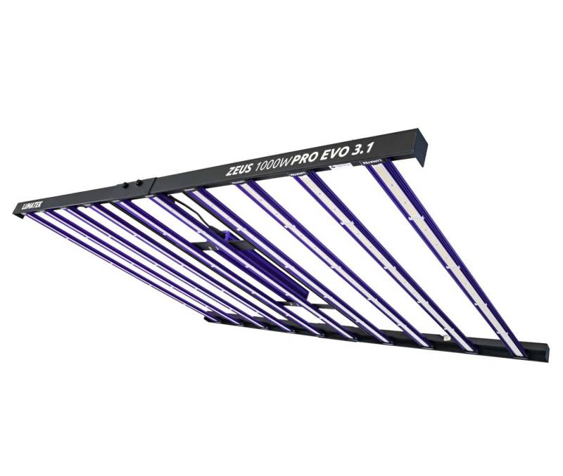 Lumatek Pflanzenlampe Lumatek Zeus 1000W Pro Evo 3.1 - Profi Grow LED Leuchte - 3,1 µmol/J, LED wechselbar, LED Leuchte für den professionellen Einsatz von Lumatek