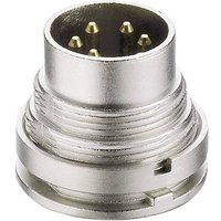 Lumberg SGV 30 DIN-Rundsteckverbinder Stecker, Einbau vertikal Polzahl (num): 3 Silber 1St. von Lumberg