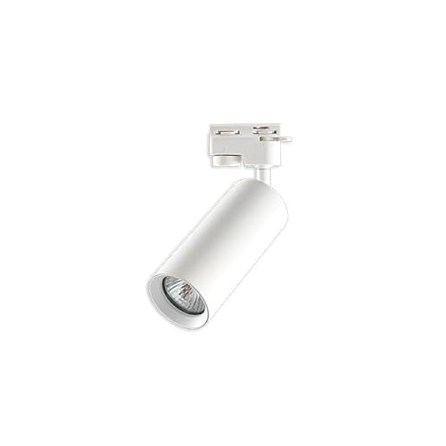 1-Phasen GU10 Strahler, Weiss LED Spot, Seilleuchte Hängeleuchte Schienensystem GU10 Strahler, Model ZX (Strahler Idar, Weiß) von LumenTEC