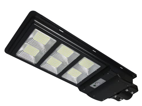 LumenTEC 360W LED Solar Straßenlaterne, LED Solar Straßenlampe, Straßenleuchte mit Fernbedienung, IP65 6000K, 120° (360W) von LumenTEC