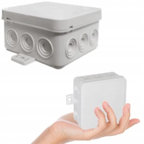 LumenTEC 5x Aufputzdose Abzweigdose, Feuchtraum Aufputzdose IP54, Weiß, Polycarbonat, 5 Stück, 75 x 75 x 41 mm LumenTEC 5x Aufputzdose Abzweigdose, Feuchtraum Aufputzdose IP54, Weiß, Polycarbonat, 5 Stück, 75 x 75 x 41 mm von LumenTEC