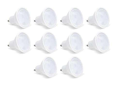 GU10, LED GU10, GU10 2W LED, Kaltweiss 8 LEDs (2835) SMD 130 Lumen, 230V (10er PAK KW) von LumenTEC