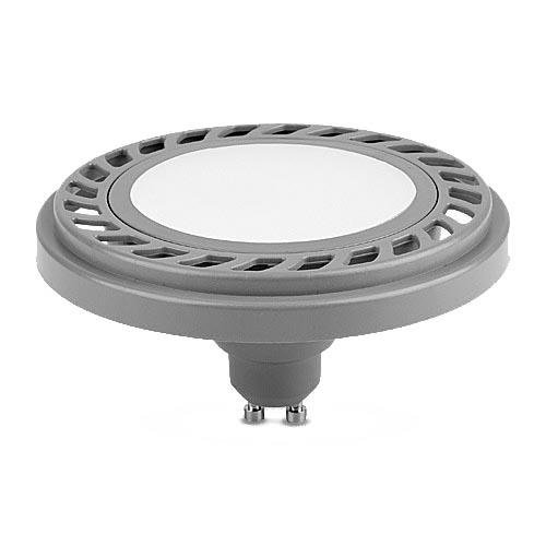 LED ES111 GU10, LED AR111 GU10 9W 230V LED Lampe, LED Strahler 9W 800LM Milchig Neutralweiß 220-240V (Silber NW) von LumenTEC