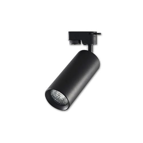 LumenTEC 1-Phasen GU10 Strahler, Schwarz LED Spot, Seilleuchte Hängeleuchte Schienensystem Model ZX (Strahler Idar, Schwarz) von LumenTEC