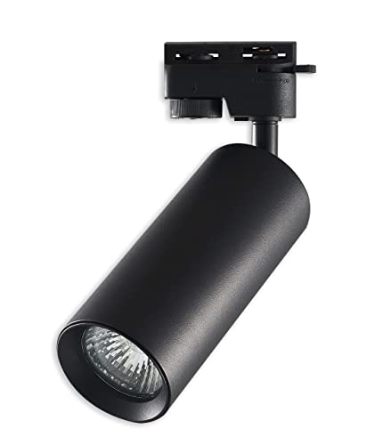 LumenTEC 1-Phasen GU10 Strahler, Schwarz LED Spot, Seilleuchte Hängeleuchte Schienensystem ZX (Strahler Idar, Schwarz) von LumenTEC
