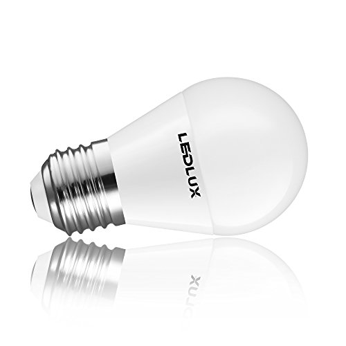 LumenTEC 10x E27, LED E27, LED lampe E27, 6W Warmweiss, 480 Lumen Ø 45mm Ra >80, 230V CCD Ersetz 40W, (10er PAK Warmweiss) von LumenTEC