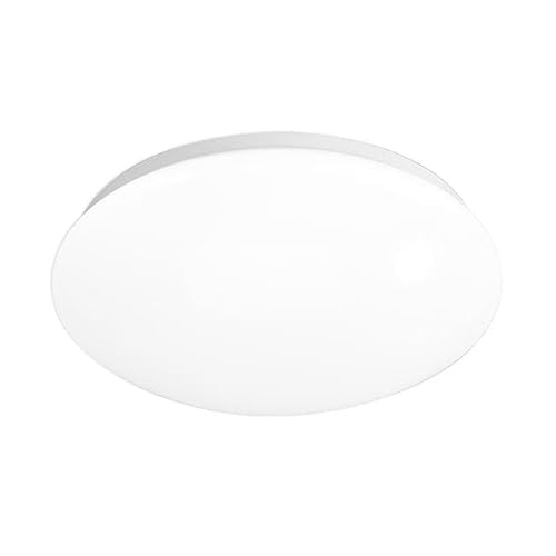LumenTEC Deckenleuchte LED LOBO 2x E27 rund mit Mikrowellenbewegungssensor, 1630 von LumenTEC