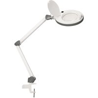 Lumeno - led Lupenleuchte 851X, Lupen-Ø 150 mm, 3 Dioptrien, grau von Lumeno