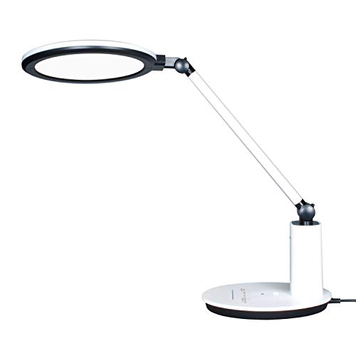 Lumeno LED Tischleuchte blendfrei mit sehr geringem Blauanteil, automatisch dimmbar mit Timer (30 Sekunden und 45 Minuten) Helligkeit passt sich automatisch den Lichtverhältnissen im Raum an von Lumeno