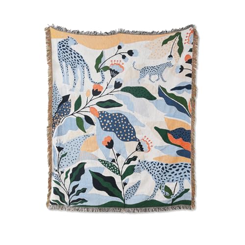 LumiSyne Doppelseitige Baumwolle Gewebt Decke Überwurf Mit Quaste Dschungel Böhmische Stil Wandteppich Kuscheldecke Dekorative Decke Für Bett Couch Sessel Camping Decken Tischdecke Teppich 160x130cm LumiSyne Doppelseitige Baumwolle Gewebt Decke Überwurf Mit Quaste Dschungel Böhmische Stil Wandteppich Kuscheldecke Dekorative Decke Für Bett Couch Sessel Camping Decken Tischdecke Teppich 160x130cm von LumiSyne