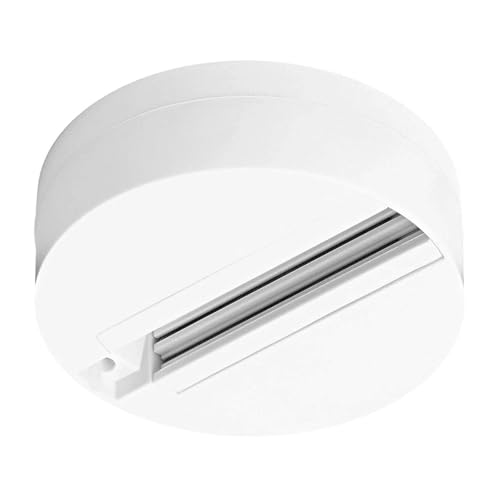 Lumiled Aufbauschiene Punktauslass Deckenrossete Weiß für eine Phasen Stromschienestrahler zur Wand und Deckenmontage 230 V max Lumiled Aufbauschiene Punktauslass Deckenrossete Weiß für eine Phasen Stromschienestrahler zur Wand und Deckenmontage 230 V max von Lumiled