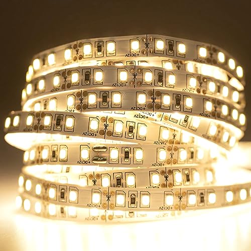 Lumiled LED Streifen 5M 600 LEDs 12V Neutralweiß 48W LED Strip SMD LED Band IP33 5280 lm Selbstklebend Lichtband für Innenbereich Heim Schlafzimmer Deko, ohne Netzteil von Lumiled