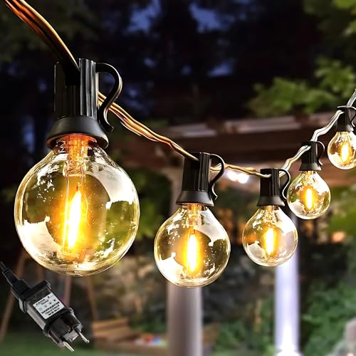 Lumiled Lichterkette für Außen 60 + 2 Ersatzbirnen x G45 LED 20 M lichterkette Garten Außenlichterkette leuchte IP44 Warmweiß 2700K Glühbirnen Patio, Balcon auf der Terrasse Lumiled Lichterkette für Außen 60 + 2 Ersatzbirnen x G45 LED 20 M lichterkette Garten Außenlichterkette leuchte IP44 Warmweiß 2700K Glühbirnen Patio, Balcon auf der Terrasse von Lumiled