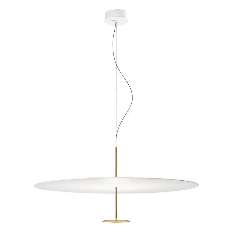 B-Ware Lumina Dot 600 Led Pendelleuchte Hängeleuchte Lampe Leuchte 3.000 K Messing/Weiß von Lumina