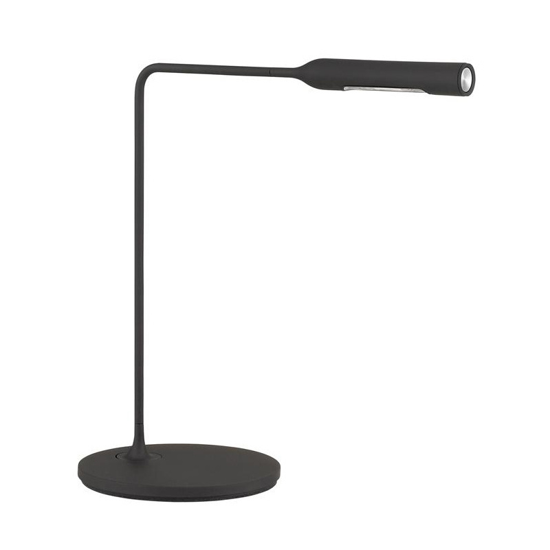 Lumina - Flo Bedside LED Nachttischleuchte - schwarz/soft touch/BxH 32x36cm/3000K/250lm/6W/Zweistufenschalter/Gestell lackbeschichtet von Lumina