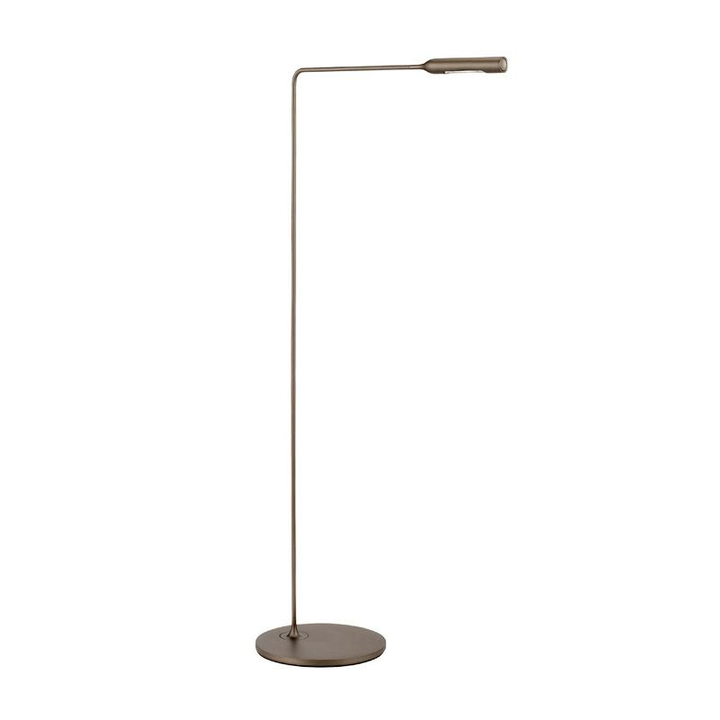 Lumina - Flo Floor LED Stehleuchte - bronze metallic/BxH 42x110cm/3000K/475lm/6W/Zweistufenschalter/Gestell lackbeschichtet von Lumina