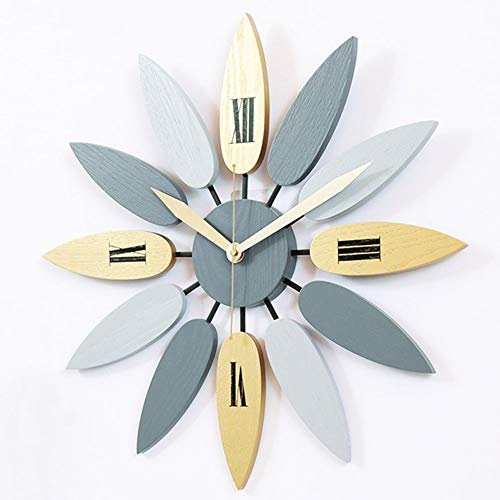 LuminaCreek Pendelwanduhr, Blattwanduhr 52x52x2cm LuminaCreek Pendelwanduhr, Blattwanduhr 52x52x2cm von LuminaCreek