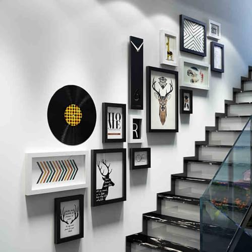 LuminaCreek Portrait-Bilderrahmen, Galerie-Wand-Bilderrahmen-Set, Mehrfarbig, mehrere Größen, zur Wandmontage oder als Desktop-Display LuminaCreek Portrait-Bilderrahmen, Galerie-Wand-Bilderrahmen-Set, Mehrfarbig, mehrere Größen, zur Wandmontage oder als Desktop-Display von LuminaCreek