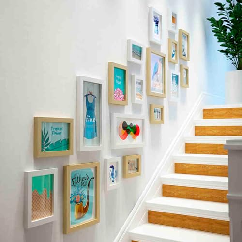 LuminaCreek Portrait-Bilderrahmen, Galerie-Wand-Bilderrahmen-Set, Mehrfarbig, mehrere Größen, zur Wandmontage oder als Desktop-Display LuminaCreek Portrait-Bilderrahmen, Galerie-Wand-Bilderrahmen-Set, Mehrfarbig, mehrere Größen, zur Wandmontage oder als Desktop-Display von LuminaCreek