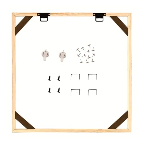 LuminaCreek Portrait-Bilderrahmen, Holz-Bilderrahmen, Leinwandrahmen, Heimdekoration, mehrere Größen(50X50cm) von LuminaCreek
