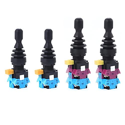 Momentschalter 1Pcs Joystick Schalter Momentary Monolever Kreuz Rocker Master Schalter Loch Größe 22mm Selbst-reset Selbst-lock(4 Way Self Lock) von LuminaCreek