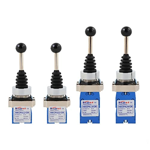 Momentschalter 1Pcs XD2 HKC Serie Joystick Schalter Monolever Rocker Kreuz Master Schalter 2-Weg 4-Weg Selbst-reset Selbst-verriegelung(2 Way Self Reset) von LuminaCreek