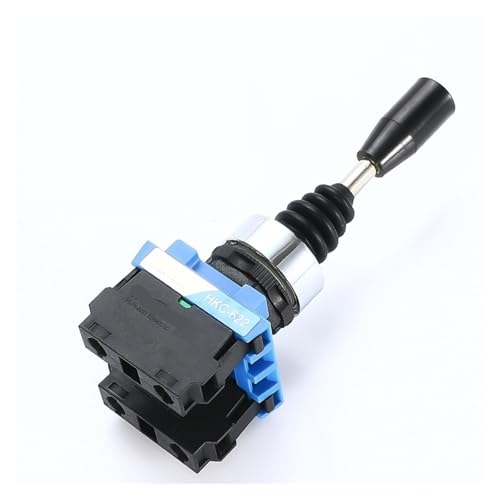 Momentschalter 22mm Master Monolever Joystick Schalter 2 4-Wege-Position Selbsthemmend Rastend Momentary Toggle Rocke Cross Switch 2 4NO HKC-612(2Way Latching 2NO) von LuminaCreek