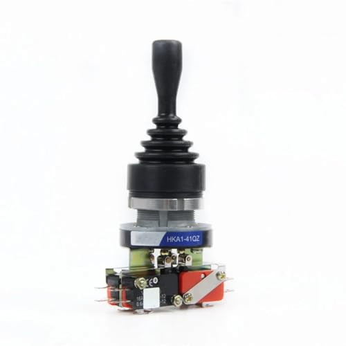 Momentschalter 30mm Joystick-Schalter Momentary 4 Position Wippschalter Rastfeder Monolever Cross Wobble Stick Schalter HKA1-41QZ QY(HKA1-41QZ Momentary) von LuminaCreek