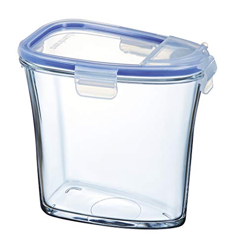 Luminarc 8013020.0 Pure Active Box Hohe mit Ventil auf Deckel Glas transparent 18,2 x 11,2 x 17,15 cm 145 ml von Luminarc