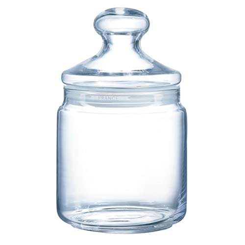 Luminarc ARC 11972 Pot Club Dose mit Deckel, Vorratsglas, Bonbondose, 750 ml, Glas, transparent, 1 Stück von Luminarc