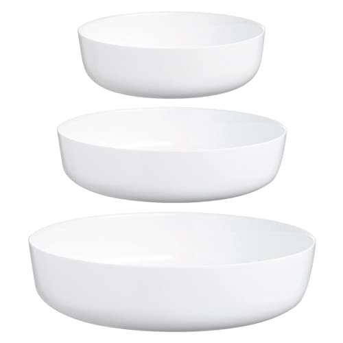 Luminarc - Set mit 3 Servierplatten Smart Cuisine Diwali – innovatives Glas – leicht und extra robust – einfache Reinigung – backofenfest bis 250 °C – hergestellt in Frankreich von Luminarc