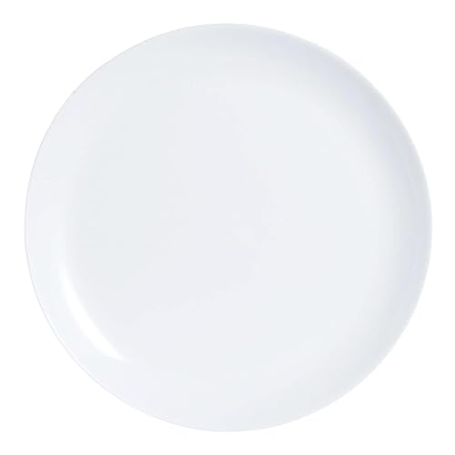Luminarc Diwali Teller, flach, Opal, 25 cm, Weiß, 6 Stück Luminarc Diwali Teller, flach, Opal, 25 cm, Weiß, 6 Stück von Luminarc