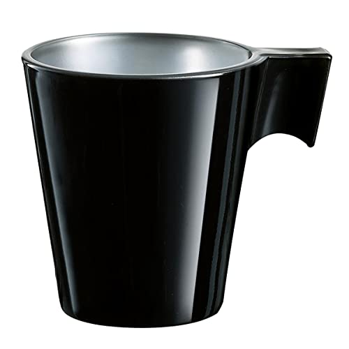 Luminarc Espresso Cappuccino Tassen Cup, Schwarz 8 cl, 6 Stück von Luminarc