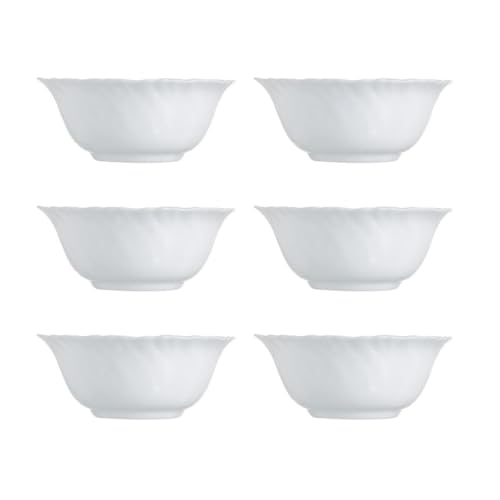 Luminarc Feston 6 Schalen, Opal, 18 cm, mikrowellengeeignet, kühlschrankgeeignet, recycelbar Luminarc Feston 6 Schalen, Opal, 18 cm, mikrowellengeeignet, kühlschrankgeeignet, recycelbar von Luminarc