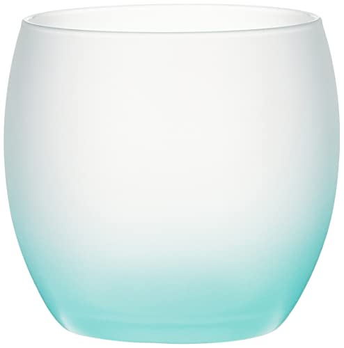 Luminarc Frost - niedriges Becherglas, blau, Wartung: 34 cl, 1 Stück von Luminarc