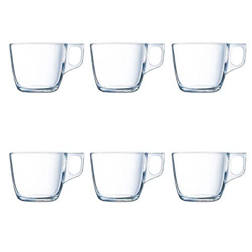 Luminarc Kaffeebecher für die Mikrowelle, Glas, 6 Stück 22cl von Luminarc