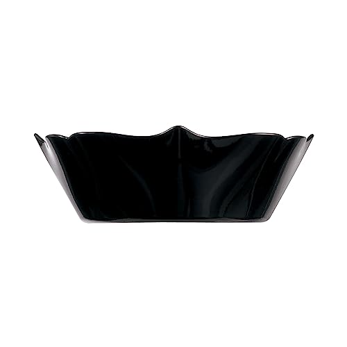 Luminarc Authentic Salatschüssel schwarz, Glas, Black, 16 cm von Luminarc