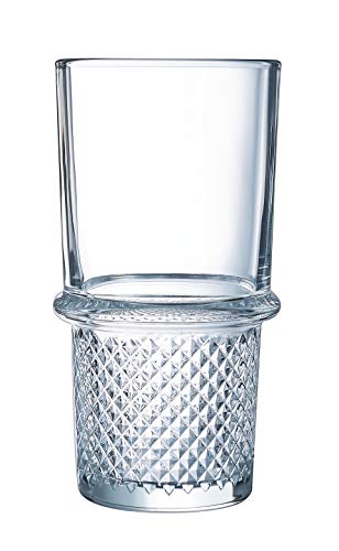 Luminarc N4511 Trinkglas, hoch, 35 cl-Cocktailglas, transparent, 6 Stück von Luminarc